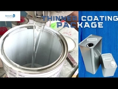 Thùng lưu trữ kim loại hình chữ nhật 4L - Thép chịu lực để bảo vệ đáng tin cậy