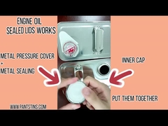 Dầu động cơ can thiếc rỗng 4 lít 1gallon