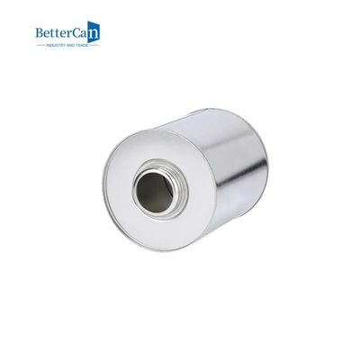 Mua Nhà sản xuất hộp thiếc tròn kim loại Hộp thiếc có thể kết dính với Dauber online manufacture