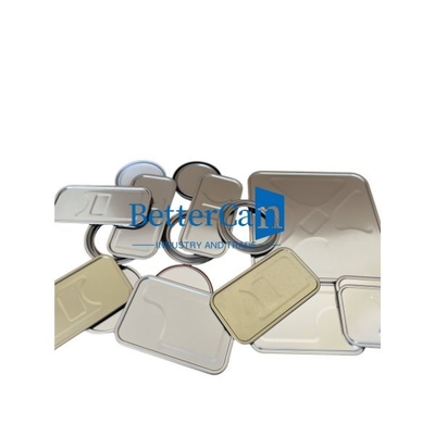 Mua 0.28mm Rectangular Tin Components 1liter Square Gold OEM Tin Accessories online manufacture