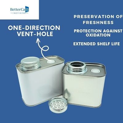 150g-500g Coffee Bean Tin Square Tin Container Các nhà sản xuất