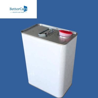 Sơn ô tô 4L Hình chữ nhật bằng thiếc chống rò rỉ với nắp kéo bằng nhựa 42mm