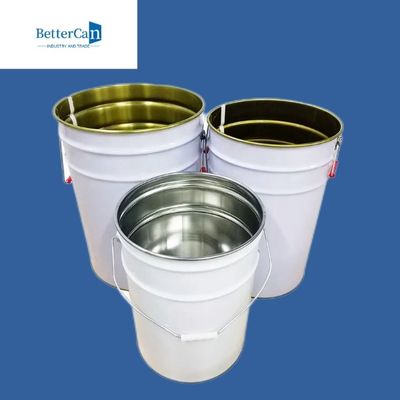 Thùng nhôm ISO9001 5 gallon, thùng kim loại sơn