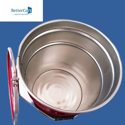 Thùng sơn kim loại có thể hàn lại được Thùng kim loại năm gallon có nắp tay cầm