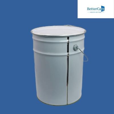 Thùng sơn kim loại tròn 20l Thùng trống kim loại 5 gallon, có nắp vặn