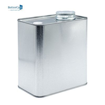 Hạt cà phê kim loại 9Oz Hộp thiếc vuông chống rỉ thiếc