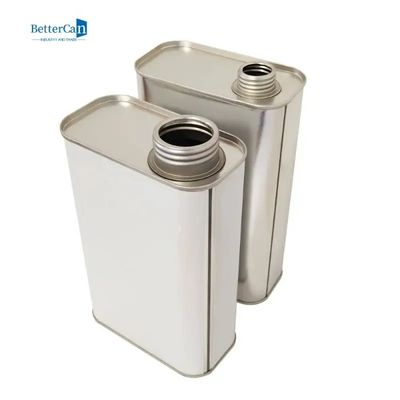 Dầu động cơ tròn Thiếc 200ml Hộp thiếc kim loại 500ml có nắp kim loại