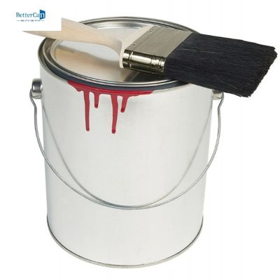 Thùng sơn rỗng tròn 5 lít Hộp sơn công nghiệp Thùng 1,3 gallon Thùng thiếc số lượng lớn