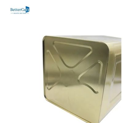 Sơn vuông Hộp thiếc Hộp sơn kim loại 5 gallon tùy chỉnh Có thể được phê duyệt ISO9001
