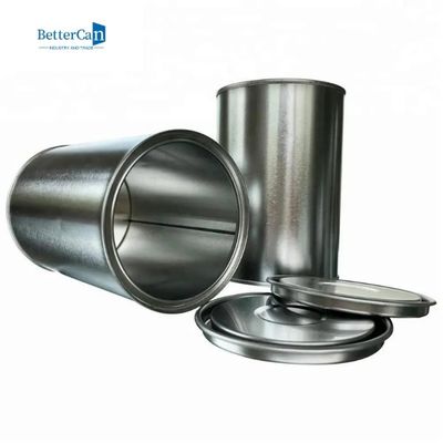 Lon sơn rỗng nhỏ Hộp thiếc 500ml Chống ăn mòn tròn có nắp đòn bẩy