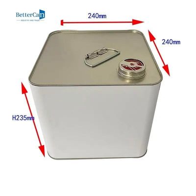 Keo sơn công nghiệp Tins 10 lít vuông sơn kim loại rỗng