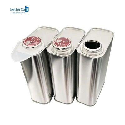 Sơn ô tô hình vuông Tin 1 lít sơn phủ Tin Metal Jerry Tin Container