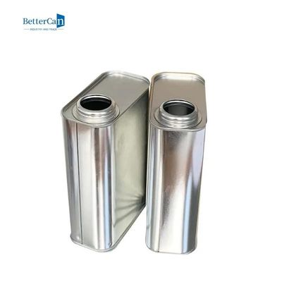 Các nhà cung cấp thiếc sơn dung môi, hộp sơn kim loại rỗng hình vuông ISO 9001