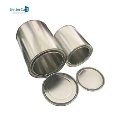 Bao bì thiếc sơn ô tô 3.7L 1 lon thiếc có nắp đậy
