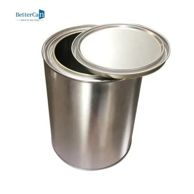 1 Gallon Xe sơn Thiếc tròn Chất liệu có nắp đòn bẩy