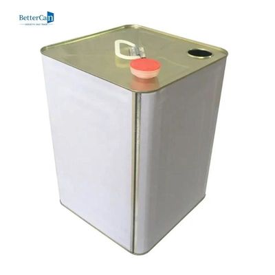 Bao bì kín khí Sơn ô tô Hộp đựng bằng thiếc Thùng kim loại 20l có nắp nhựa