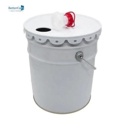 Sơn trang trí hình tròn Can 20L Sơn trắng Thùng 5 gallon