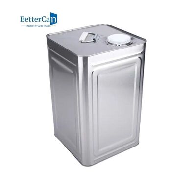 Sơn trang trí 15Kg có thể thùng thiếc vuông cho dầu ăn / dầu Musterd