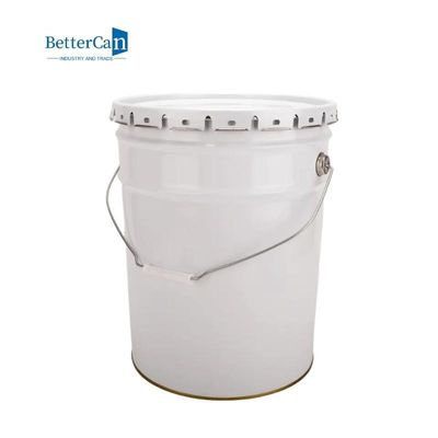 Thùng kim loại lớn 25 lít, thùng rỗng sơn bền với dải bọt kín