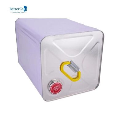 Thùng kim loại thiếc rỗng Thùng sơn vuông 20L có nắp kim loại