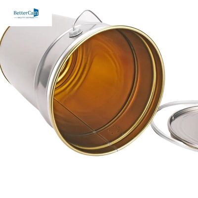 Thùng sơn 5 gallon rỗng, thùng thiếc 5 gallon có tay cầm bằng kim loại