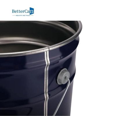 Tái chế sơn trang trí có thể trống Thùng sơn đen 20L 5 gallon