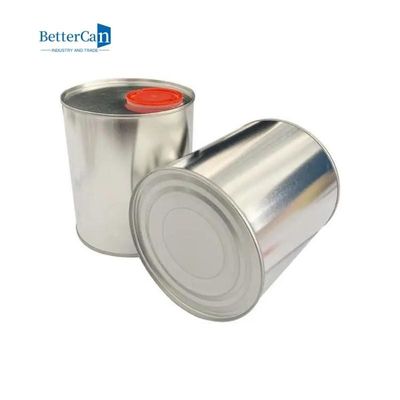1L Paint Tin Can Nhà sản xuất Tins kim loại tròn kín hàng đầu