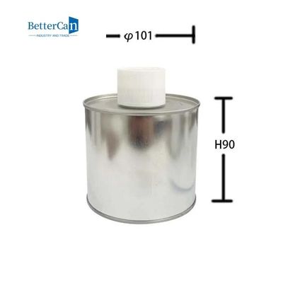 Niêm phong kín Hộp sơn công nghiệp Hộp thiếc kim loại 100G có nắp nhựa