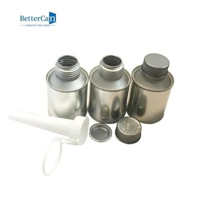 100ml Hộp thiếc Bao bì Hộp kim loại tròn rỗng cho xi măng keo