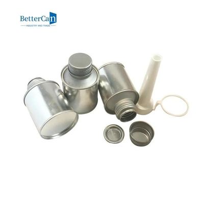 100ml Hộp thiếc Bao bì Hộp kim loại tròn rỗng cho xi măng keo