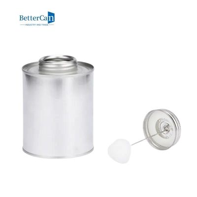 1 Pint 473ml Hộp sơn công nghiệp 500g cho keo PVC có đầu vít / Bàn chải bóng