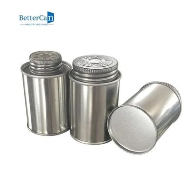 Hộp thiếc hình trụ 118ml cho bao bì xi măng keo PVC / CPVC ISO 9001