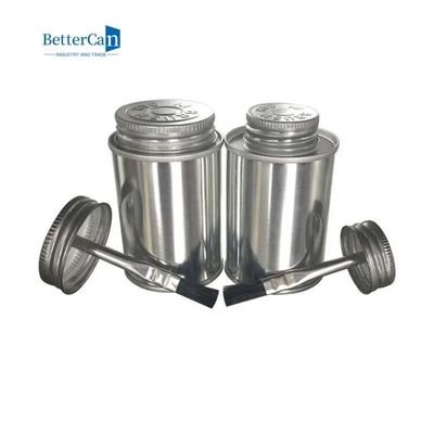 Hộp thiếc hình trụ 118ml cho bao bì xi măng keo PVC / CPVC ISO 9001