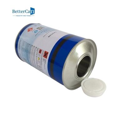Làm rỗng 1 lon sơn Quart, sơn lon thiếc nhỏ cho gói chất làm cứng