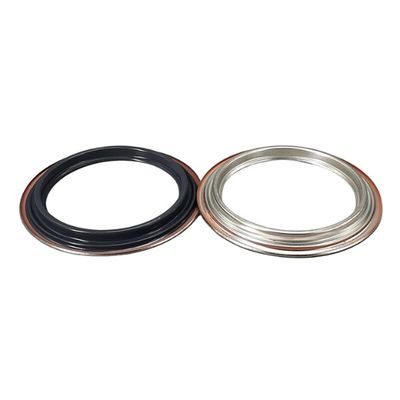 1 lít 3 nắp kín vòng tròn bình thường Tin Can Components Lever Lid D108mm D105mm