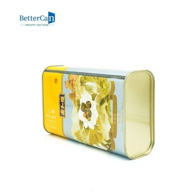 Dầu ô liu hình chữ nhật Tin Can Đóng gói 1 lít sơn rỗng có nắp