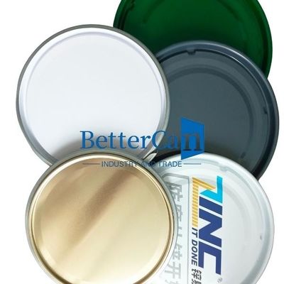 Phụ kiện thiếc 0,35mm 0,43mm Tấm kim loại Vòng khóa kim loại Nắp kim loại có nắp cao su