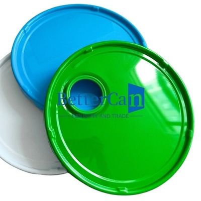 In 15 lít hộp thiếc hình nón với nắp vòng khóa hoa 18 lít
