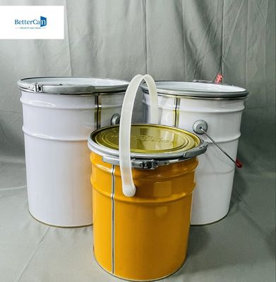 6.5 lít rỗng kim loại lỏng có thể tùy chỉnh 5 lít đóng gói kim loại thùng lon lớn tái chế