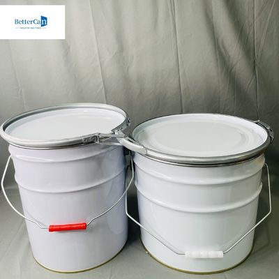Thùng xô kim loại 10 lít với nắp 2.2 gallon Bao bì chất lỏng