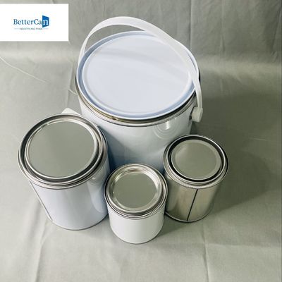 Lưu trữ dung môi công nghiệp 4 lít 1 gallon Tinplate Can For Chemical Adhesives CMYK Printing