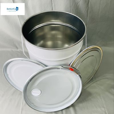 Thùng xô kim loại 10 lít với nắp 2.2 gallon Bao bì chất lỏng