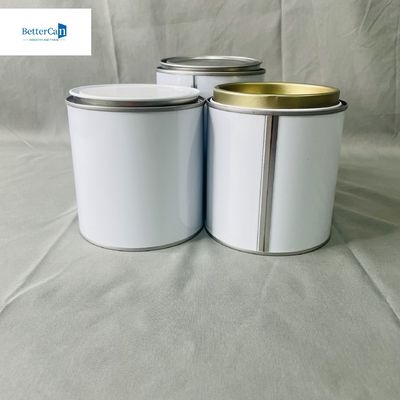 500ml Kim chất tròn 250ml hộp sơn rỗng Độ dày 0,23mm