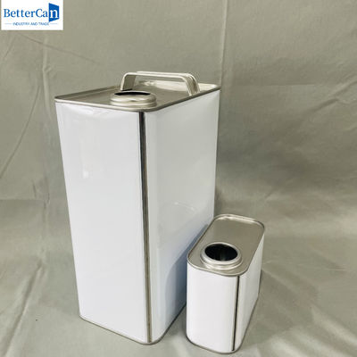 1 gallon dầu động cơ kim loại Tin hộp với phong tỏa Cap dầu động cơ kim loại cầm