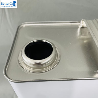 Máy dầu kim loại tay cầm 4 lít trống Tin lon với Metal Cap ODM 1 gallon Pacakge